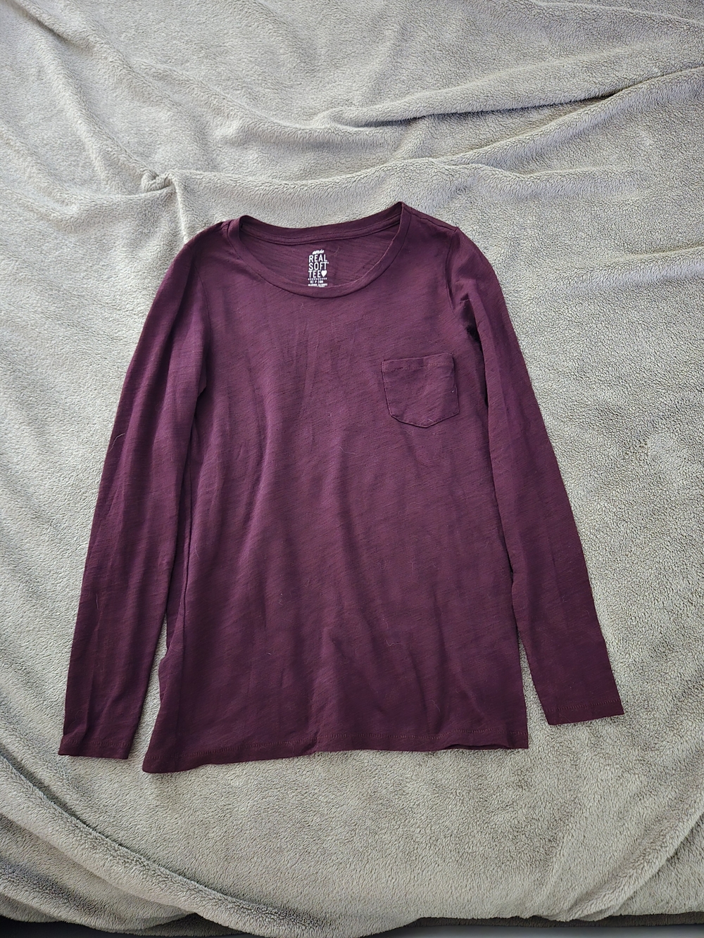 aerie Women's Real Soft Tee - Plum